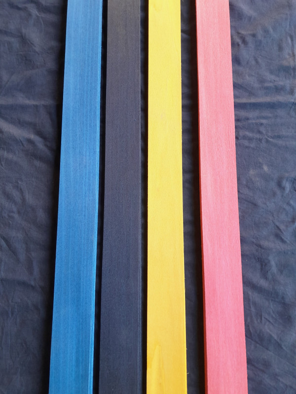Pappel Gelb durchgefärbt 900X50